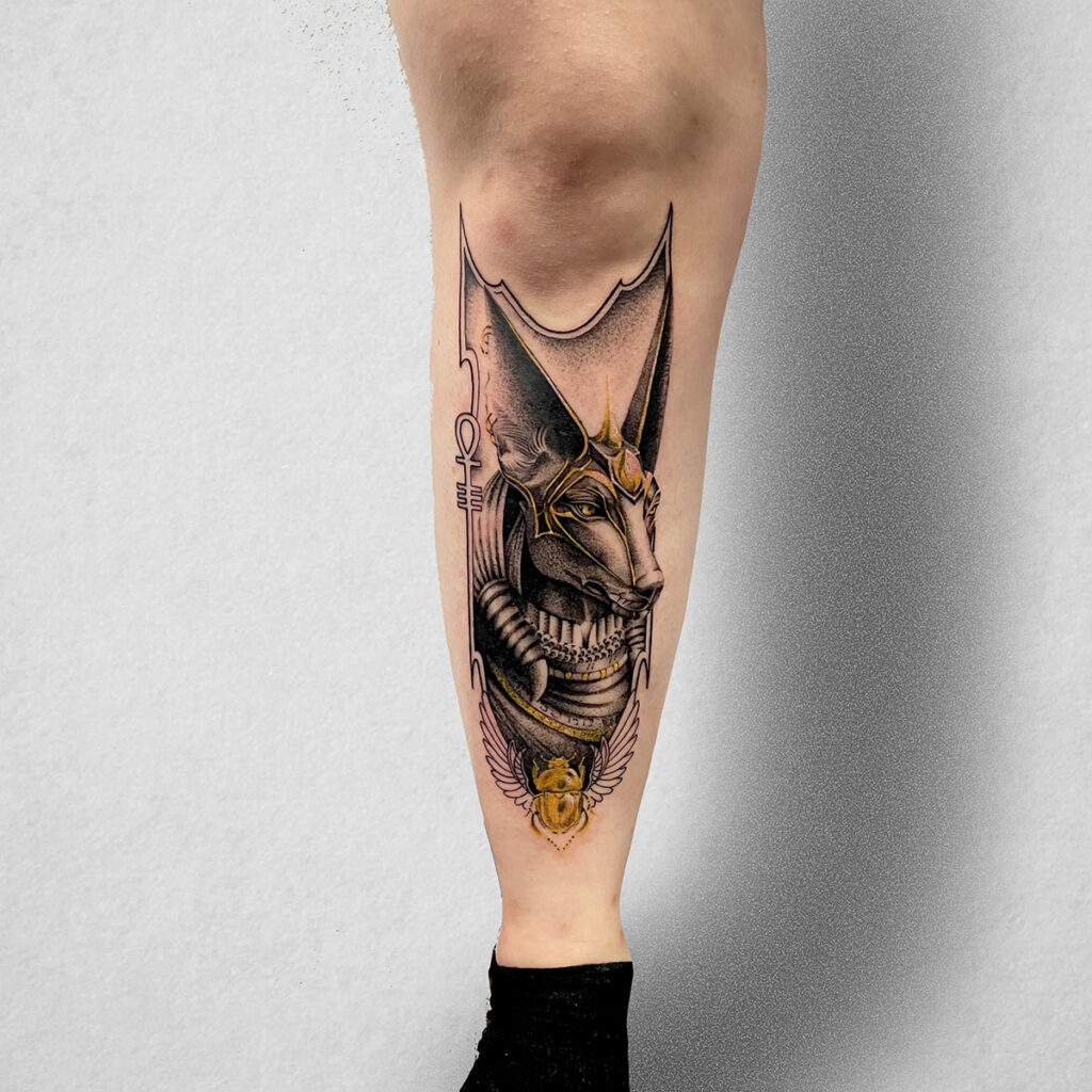 tattoo anubis