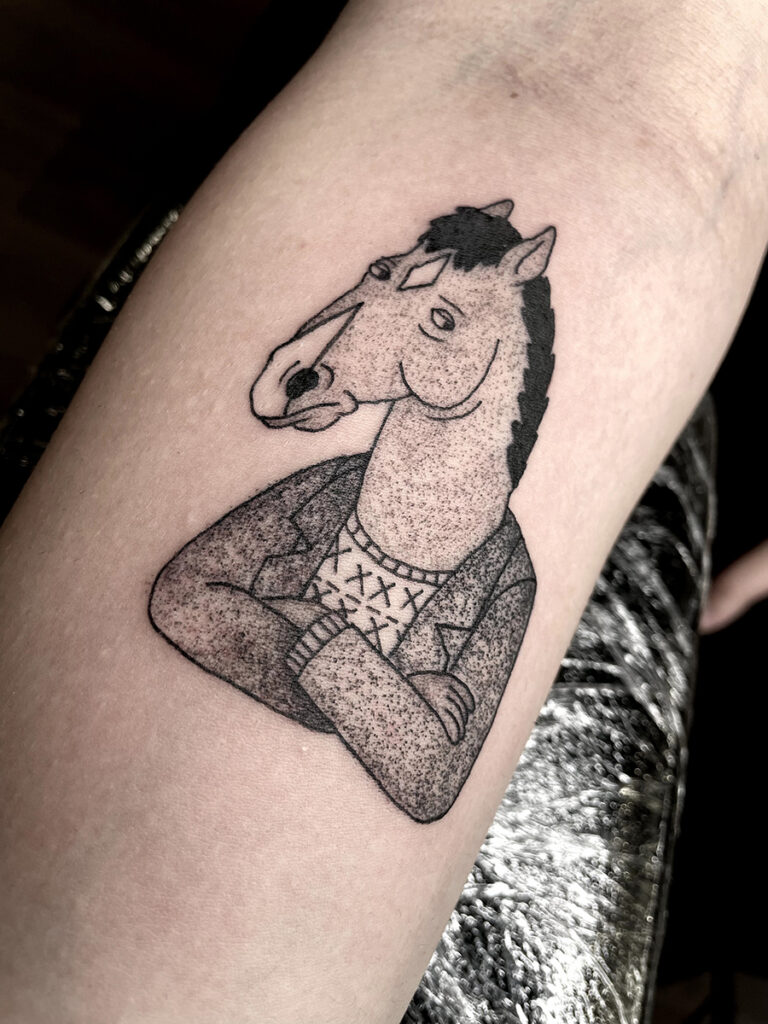 bojack horseman tattoo
