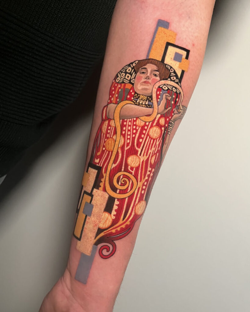 tattoo dipinti klimt