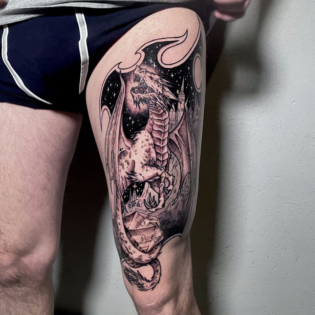 tattoo drago