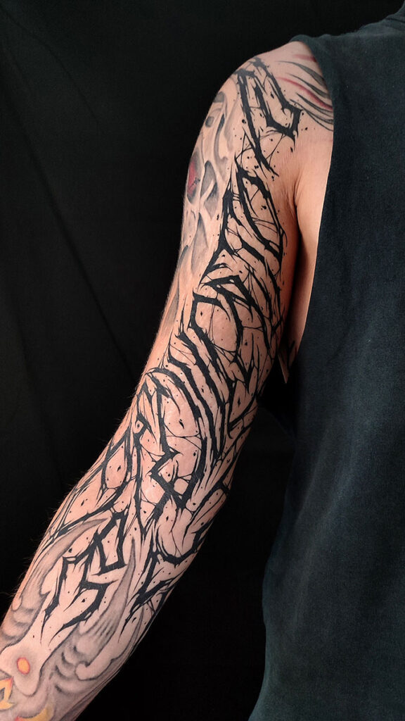 tatuaggio lettering