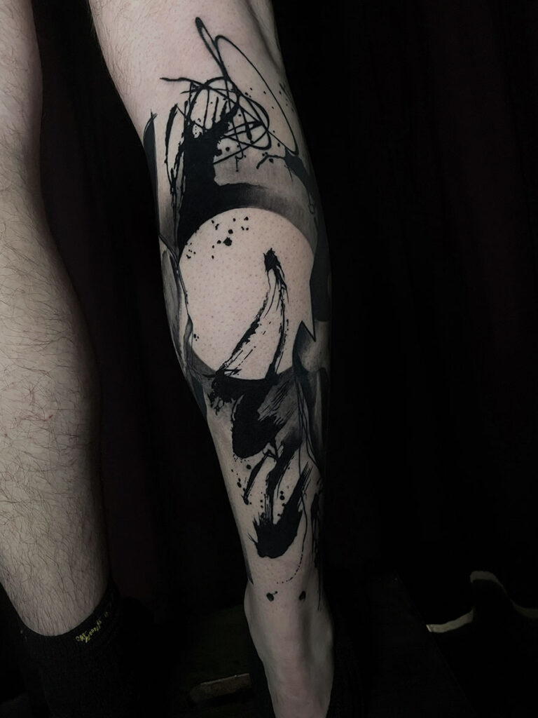 abstract tattoo
