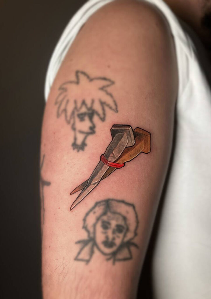 new school tattoo