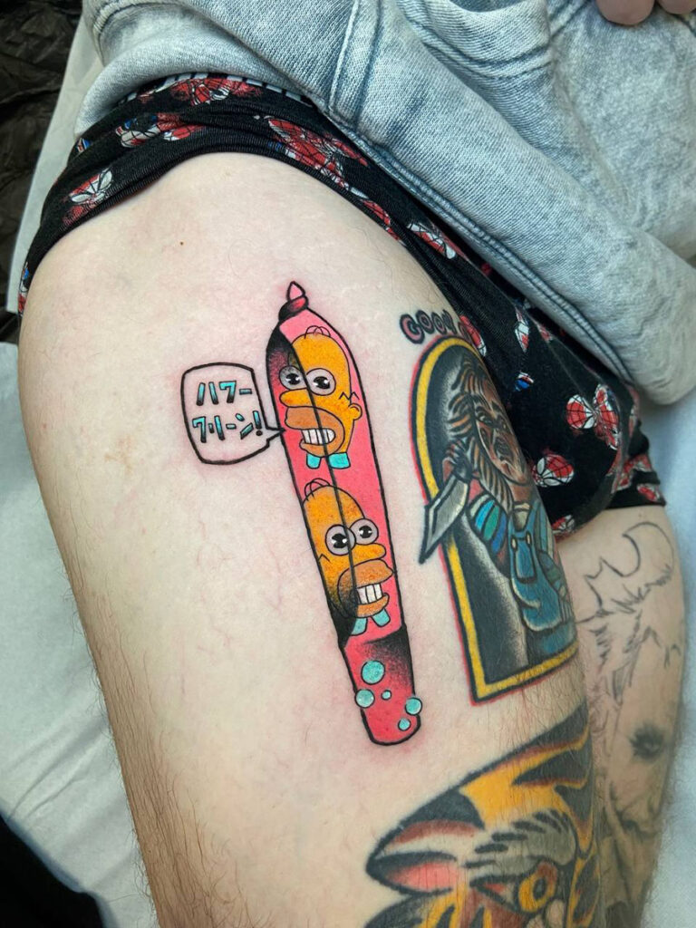 tatuaggio joint simpson