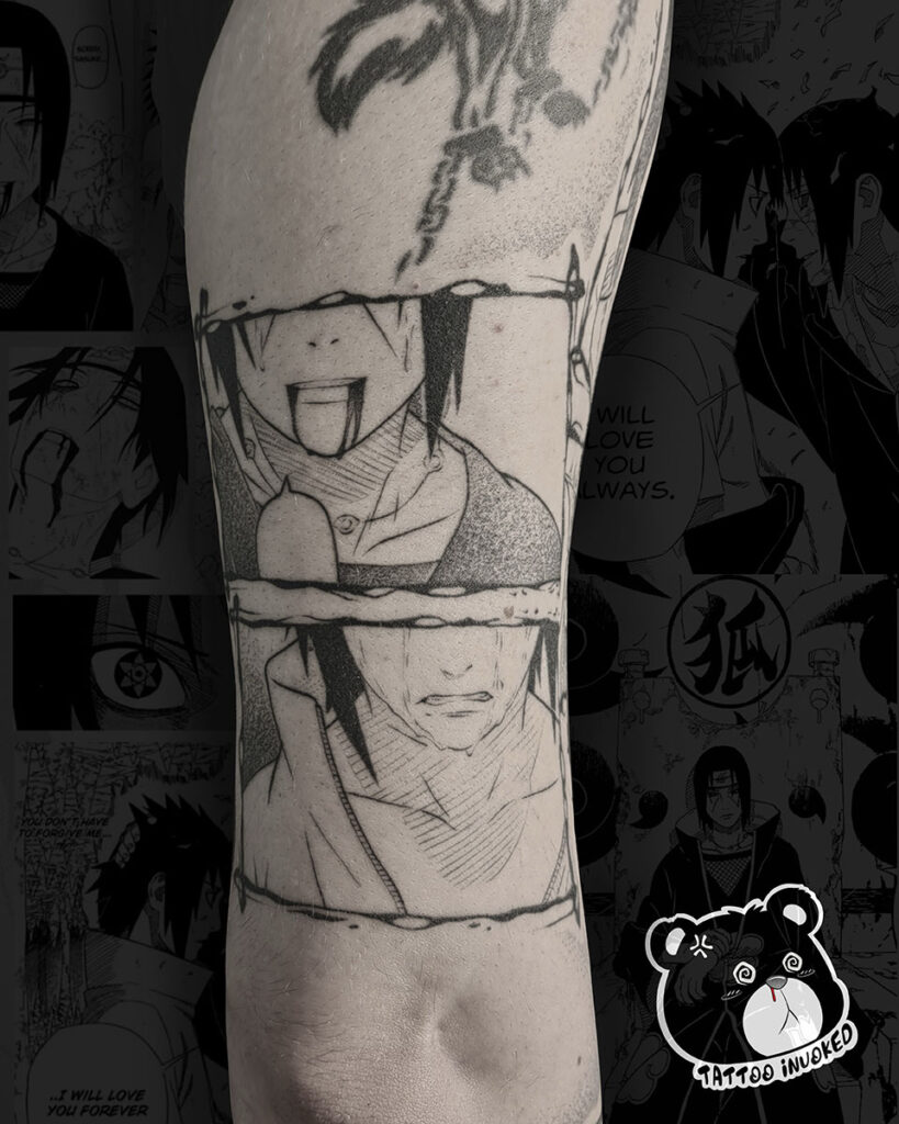 tattoo naruto manga