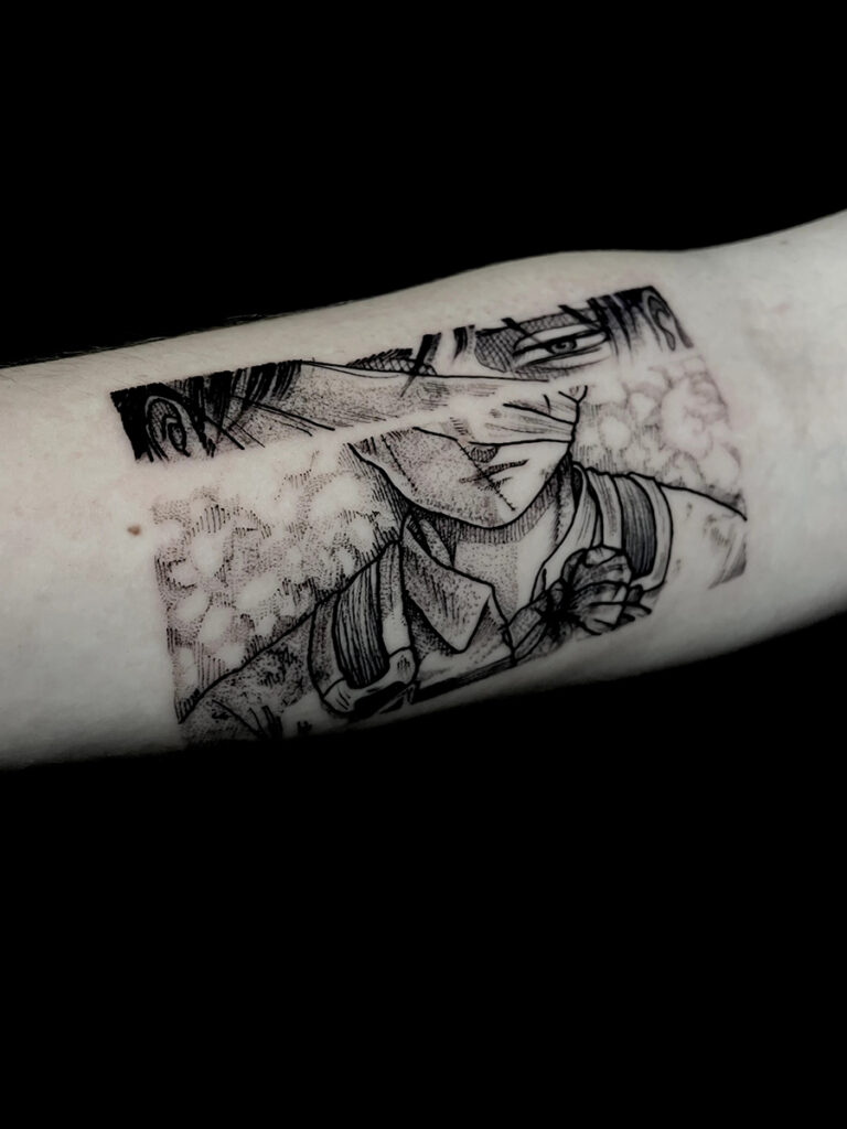 tattoo attacco dei giganti manga