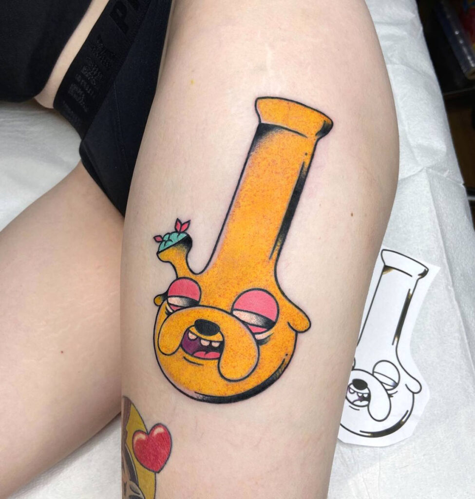 tattoo bong cartoon