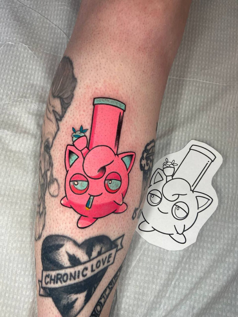 tattoo bong pokemon