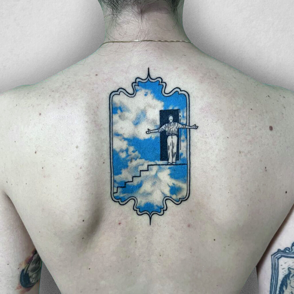 tattoo cornici truman show