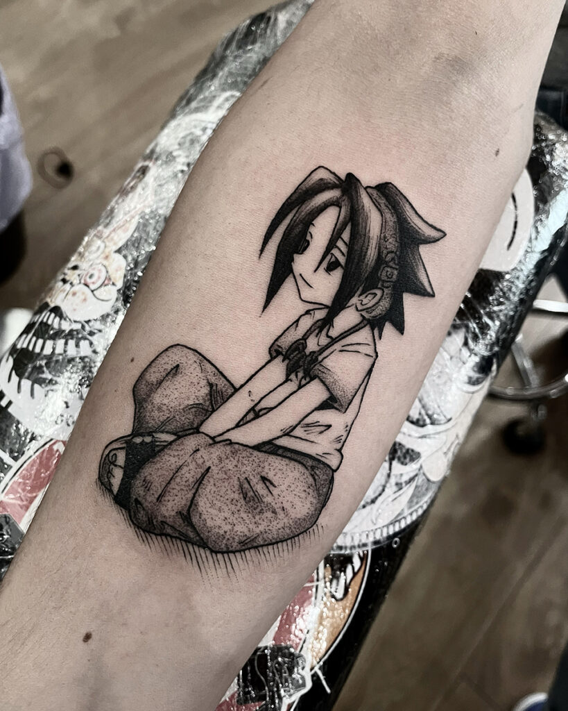 tatuaggio shaman king manga