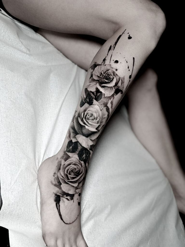 tattoo rose 