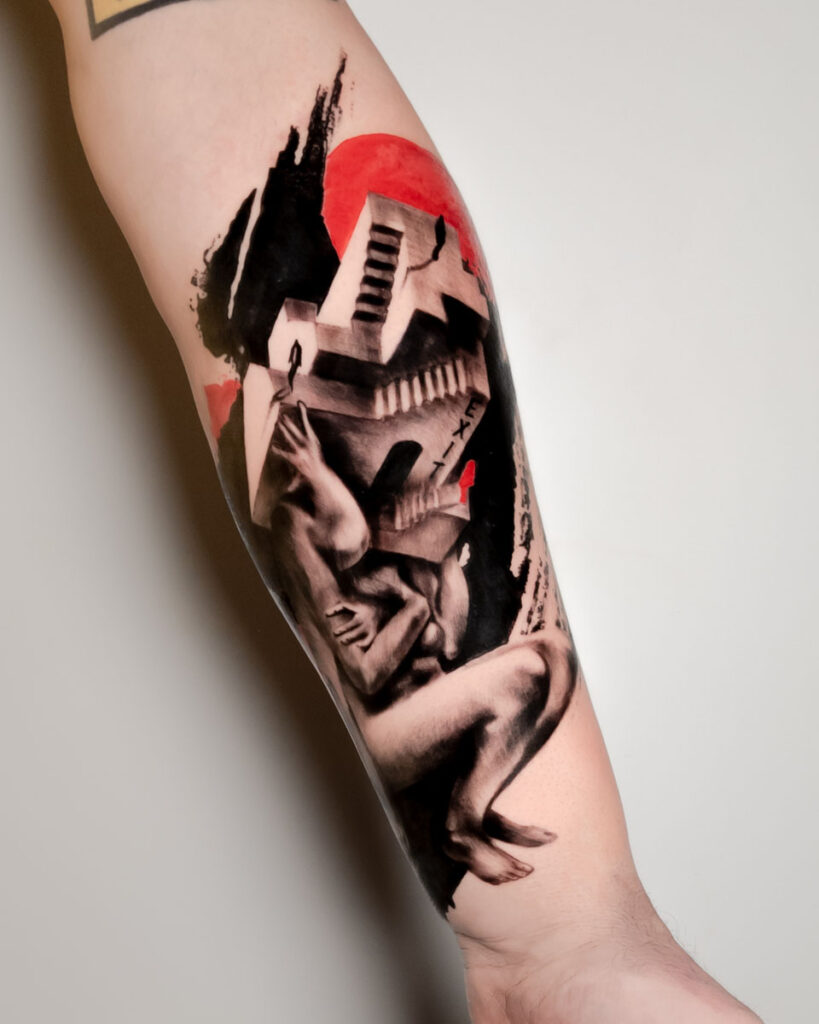 tatuaggi trash polka