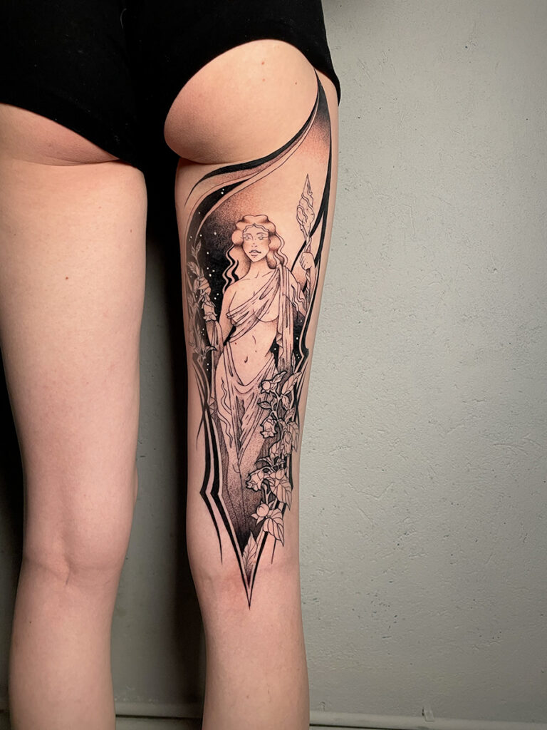 tatuaggio figure femminili