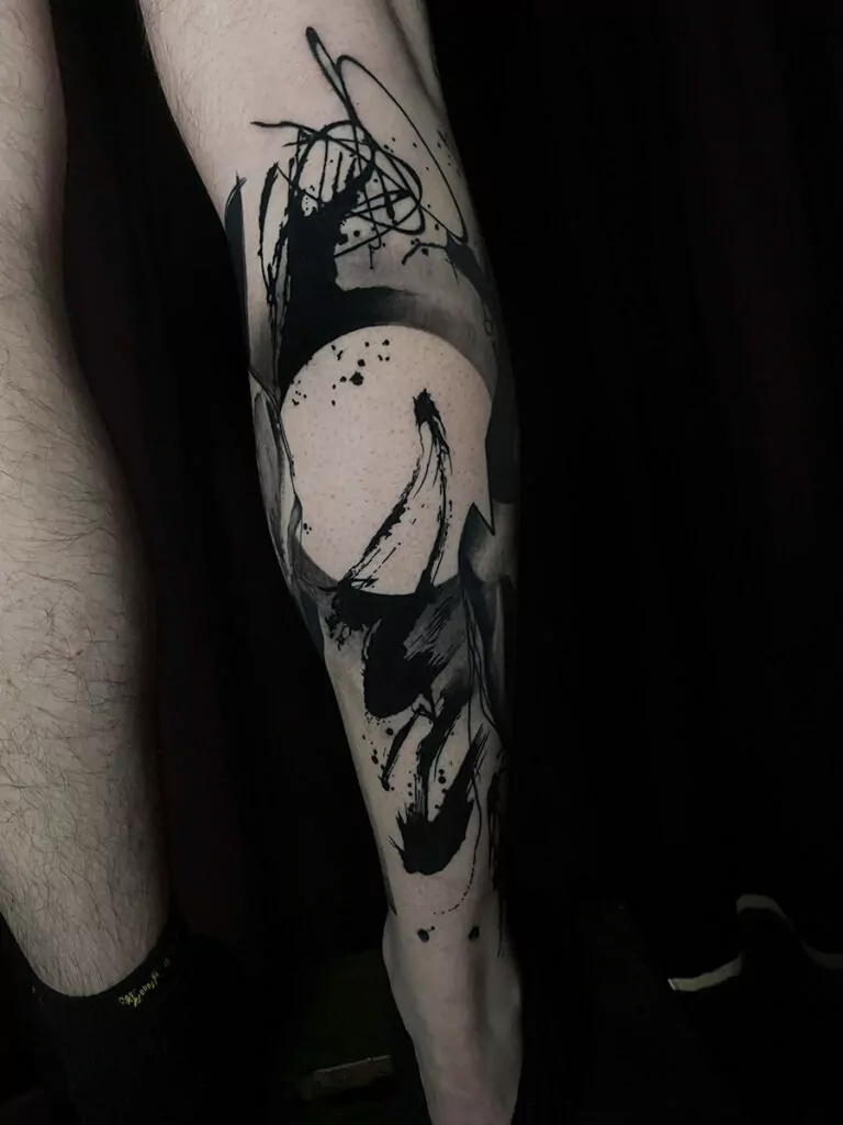 abstract tattoo