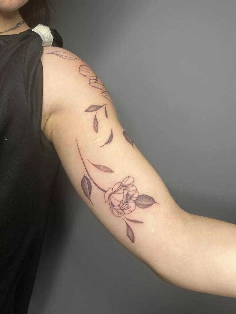 tatuaggi fiori
