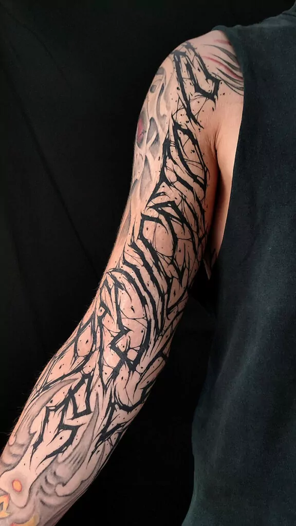 tatuaggio lettering