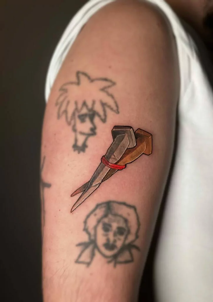 new school tattoo