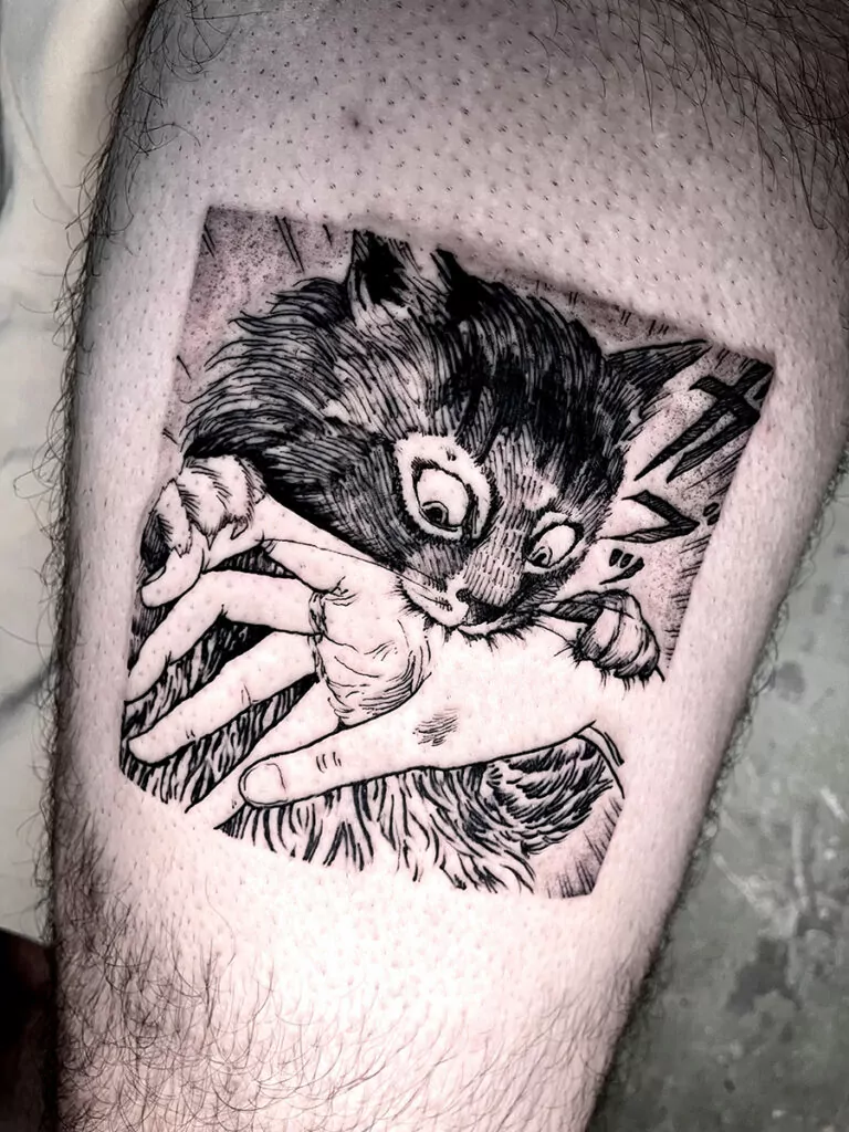 tattoo animali manga