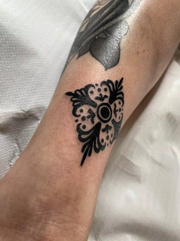 geometric tattoo