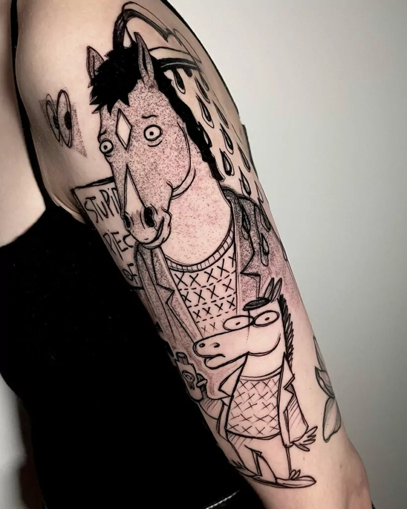 tatuaggi serie tv