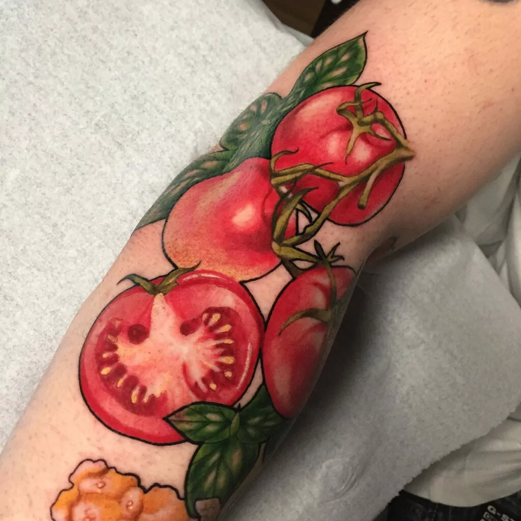 colored tattoo