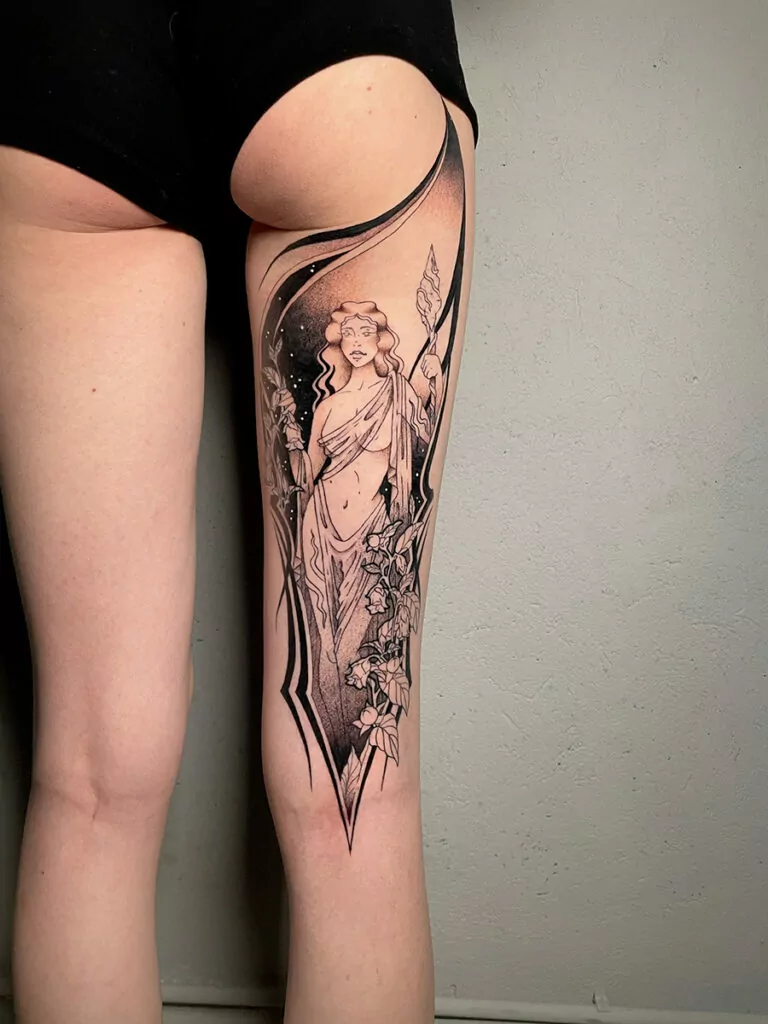tatuaggio figure femminili
